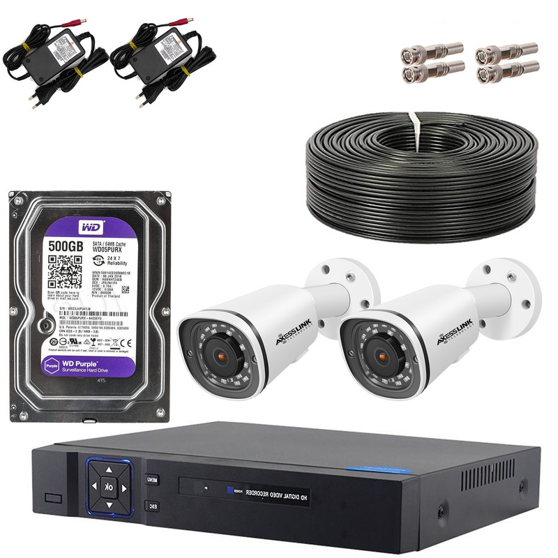 سیستم امنیتی مدل FULL HD KIT 002 - AXESSLINK
