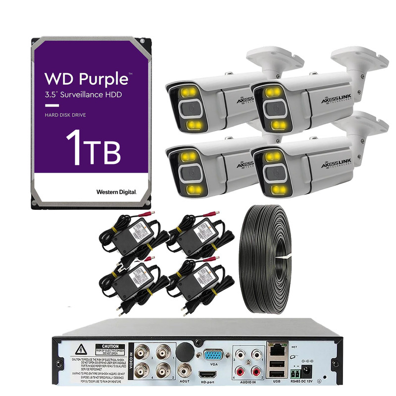 سیستم امنیتی مدل AXESSLINK KIT - AHD 4