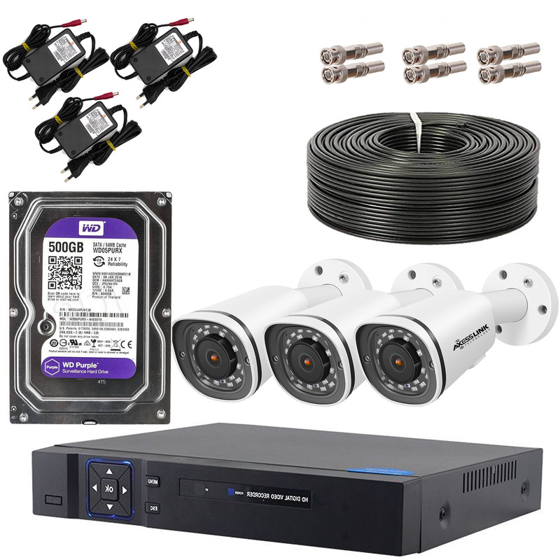 سیستم امنیتی مدل FULL HD KIT 003 - AXESSLINK
