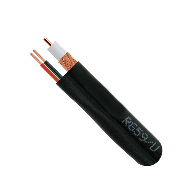 کابل RG59 ترکیبی پارس الکتریک مدل RG 0.7-96 BNC طول 10 متر