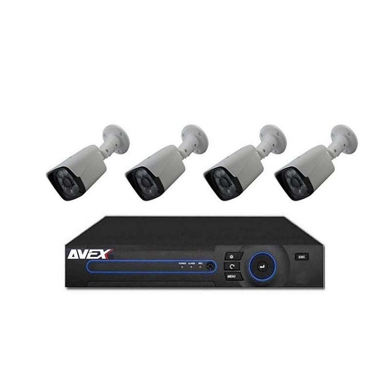 سیستم امنیتی اوکث مدل AV-1404 HD 5MP